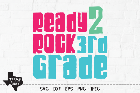 Ready 2 Rock 3rd Grade: A Designer's Stitch Test