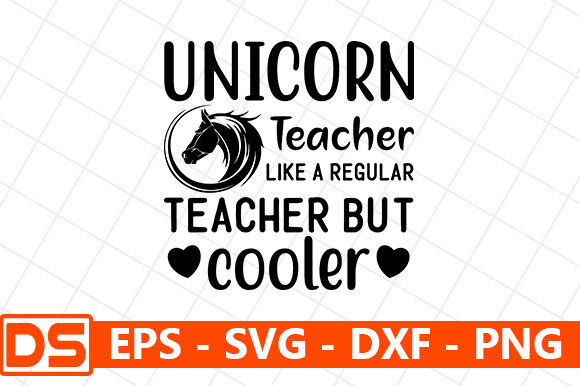 Unicorn Teacher Like a Regular Teacher